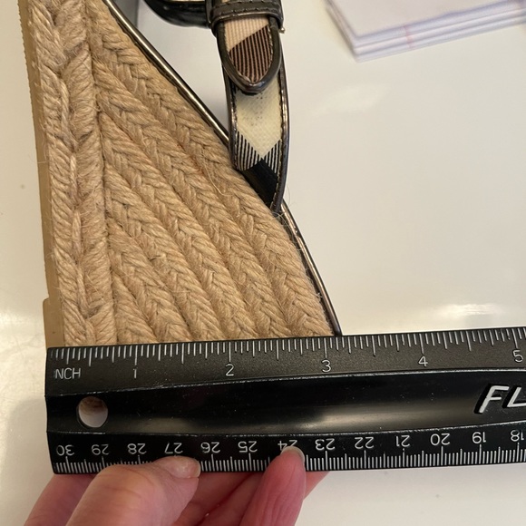 Burberry Wedge Sandal - Picture 8 of 8